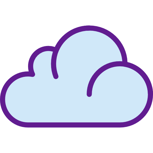 cloud computing prettycons Lineal Color icon