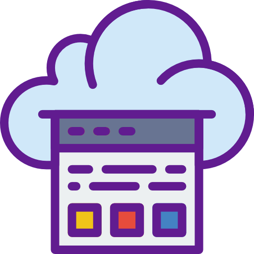 cloud computing prettycons Lineal Color icon