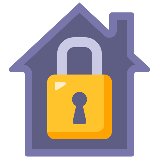 House and lock Generic Flat icon