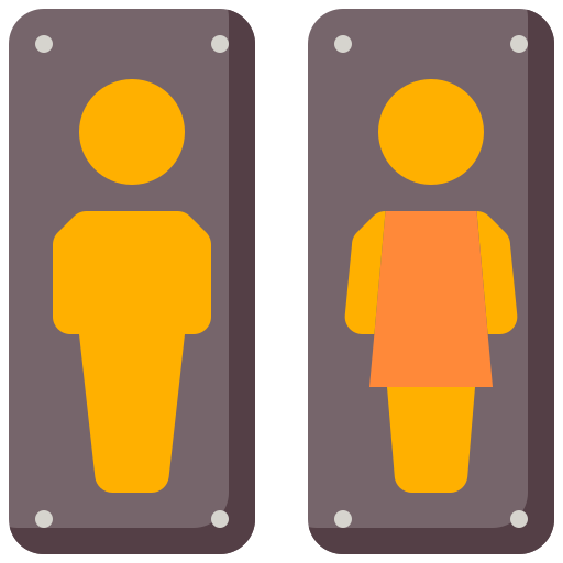 トイレの標識 Generic Flat icon