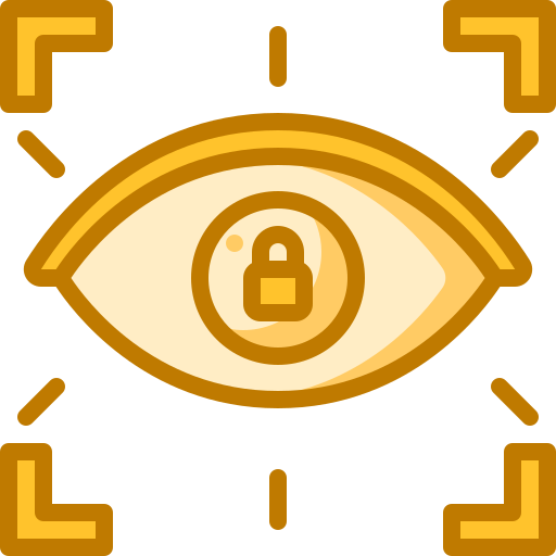 Eye recognition Generic Outline Color icon