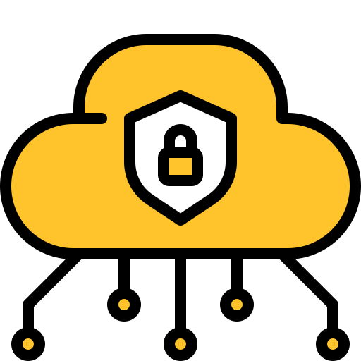 cloud dienstverlening Generic Fill & Lineal icoon