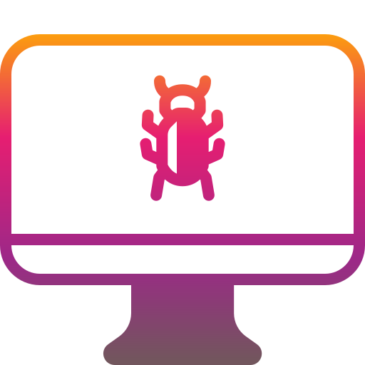 Computer bug Generic Flat Gradient icon