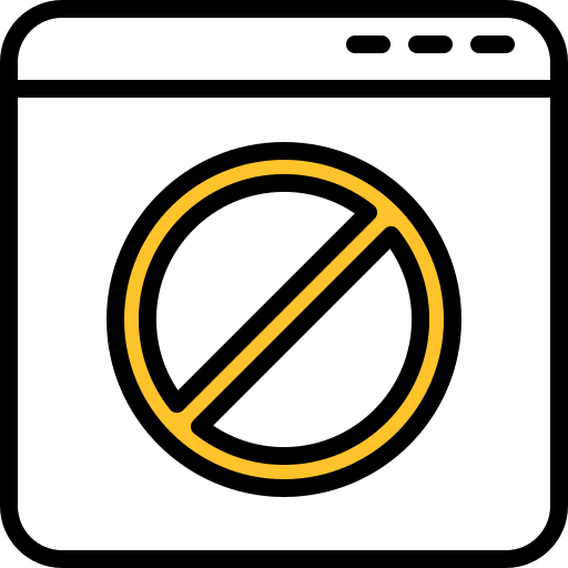 prohibición Generic Fill & Lineal icono