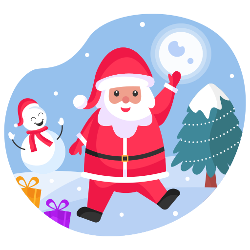 Santa claus Generic Rounded Shapes icon