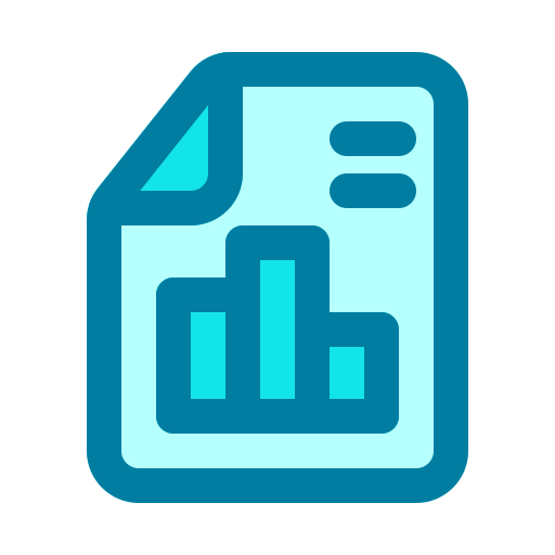 Data report Generic Blue icon