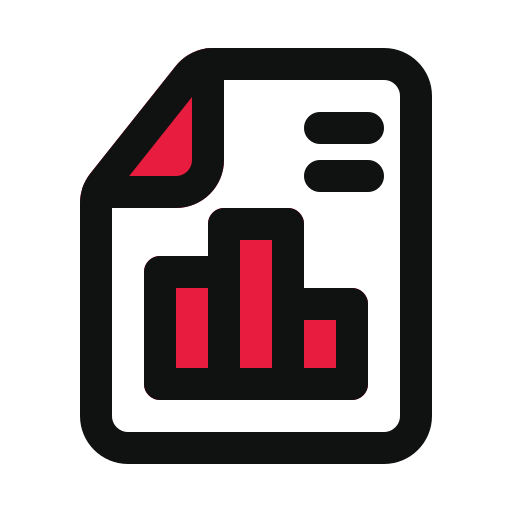 Data report Generic Fill & Lineal icon