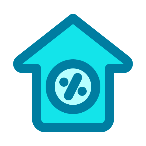 Mortgage Generic Blue icon
