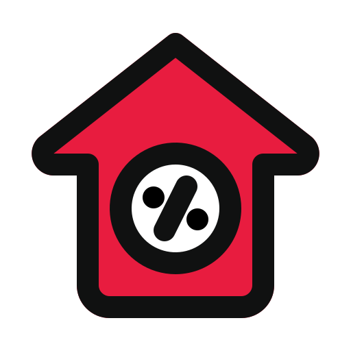 hypotheek Generic Fill & Lineal icoon