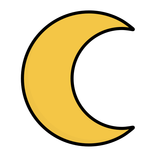 luna Generic Outline Color icona