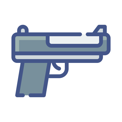 pistole Generic Outline Color icon