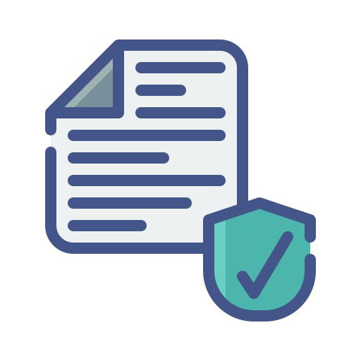 Legal document Generic Outline Color icon