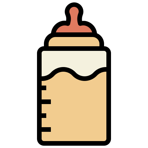 Baby bottle Generic Outline Color icon