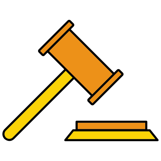 Law Generic Thin Outline Color icon