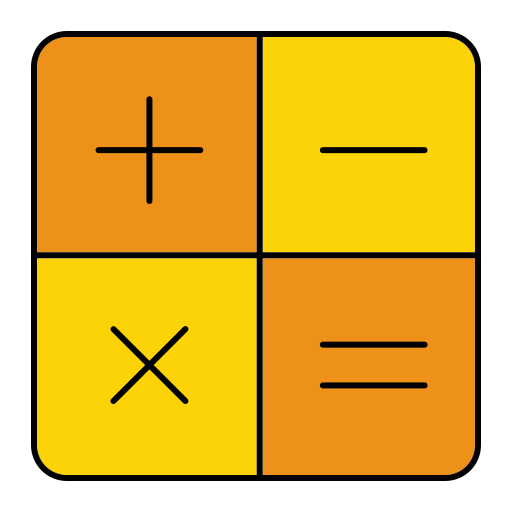 수학 Generic Thin Outline Color icon
