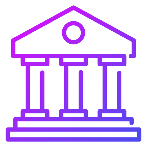 Bank Generic Gradient icon