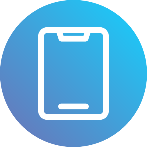 Tablet Generic Flat Gradient icon