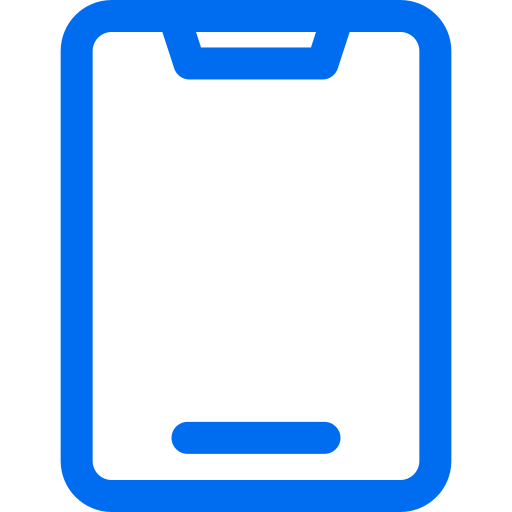 Tablet Generic Outline Color icon