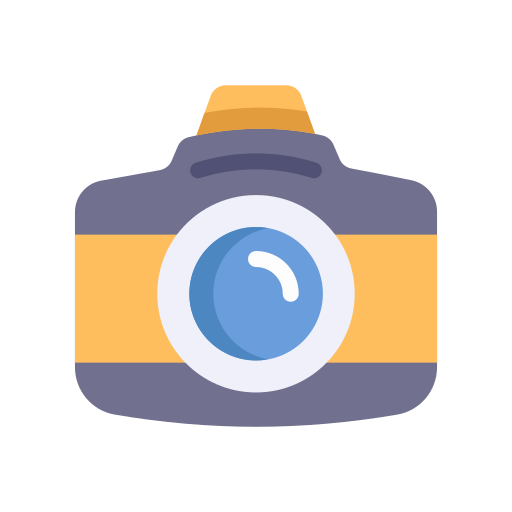 cámara Generic Flat icono