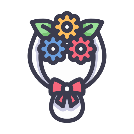 花束 Generic Outline Color icon