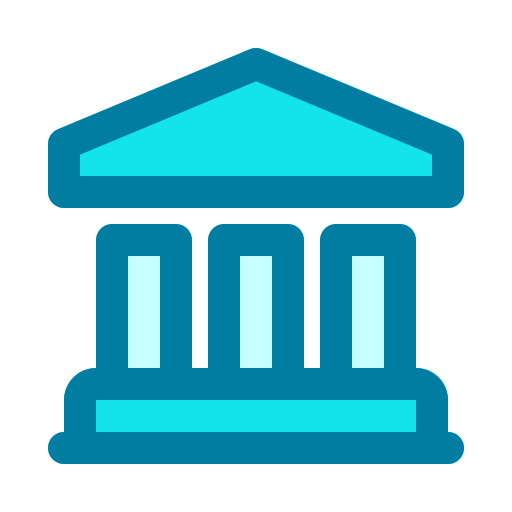 Bank Generic Blue icon