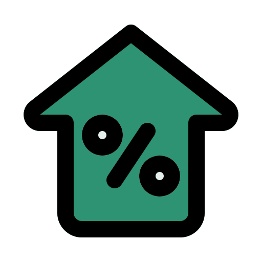 hipoteka Generic Outline Color ikona