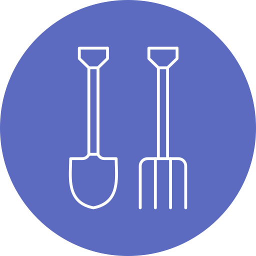 Gardening tools Generic Circular icon
