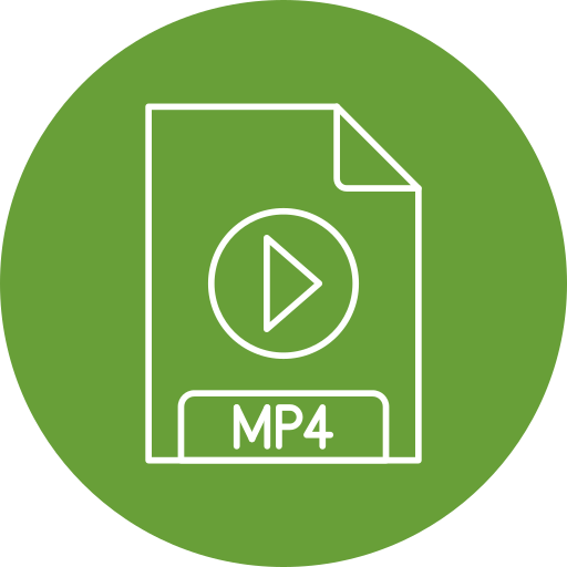 mp4 Generic Circular icon