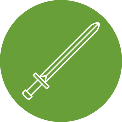 Sword Generic Circular icon