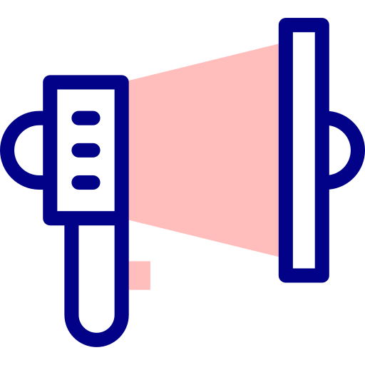 Мегафон Detailed Mixed Lineal color иконка