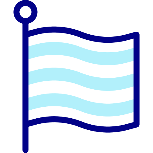 drapeau arc-en-ciel Detailed Mixed Lineal color Icône