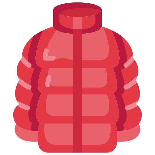 Puffer coat Generic Flat icon