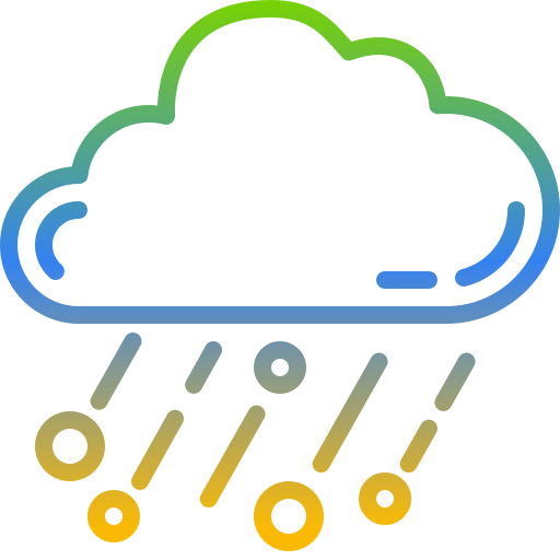 tormenta de nieve Generic Gradient icono