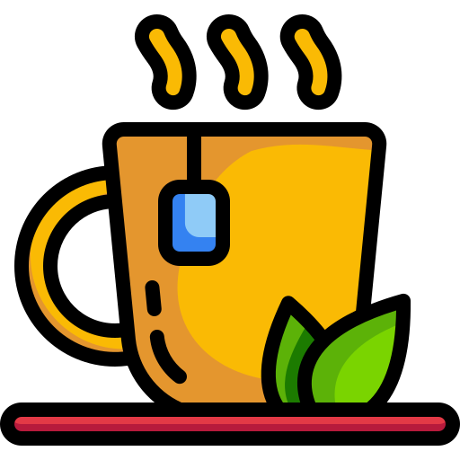 Горячий чай Generic Outline Color иконка