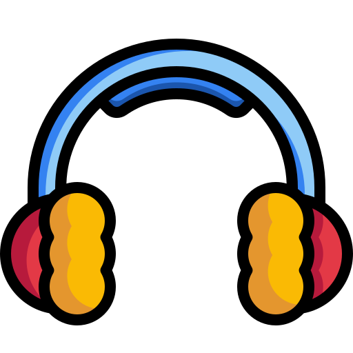 oorwarmers Generic Outline Color icoon