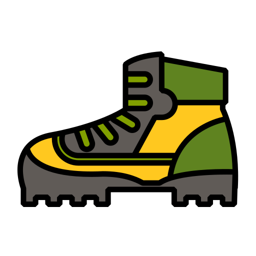 botas de montaña Generic Outline Color icono