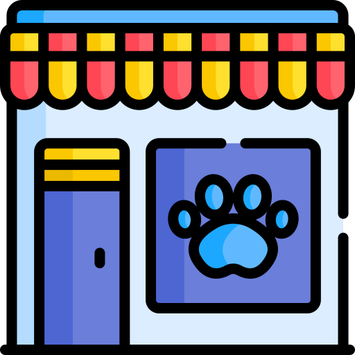 Pet shop Special Lineal color icon