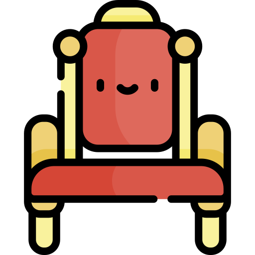 Armchair Kawaii Lineal color icon