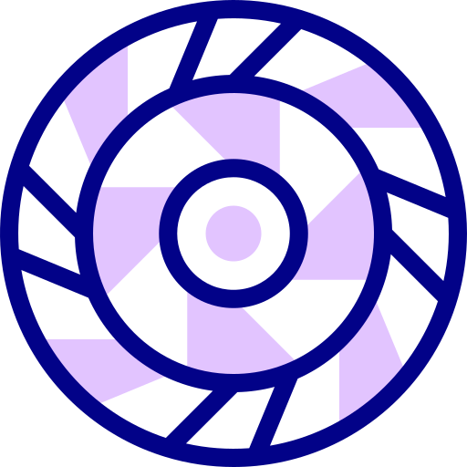 mandala Detailed Mixed Lineal color icona