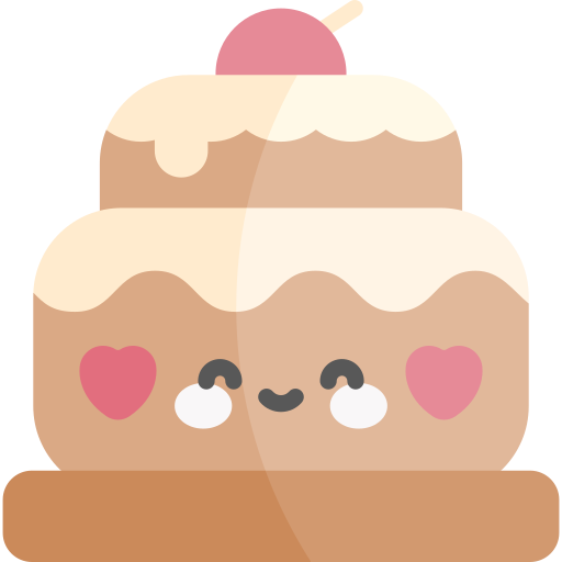 Cake Kawaii Flat icon