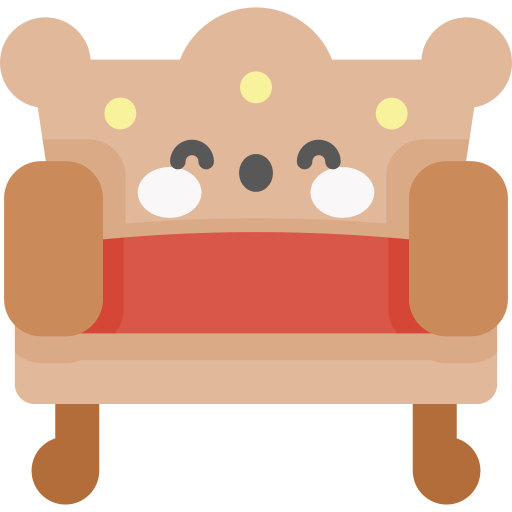 sofa Kawaii Flat icon