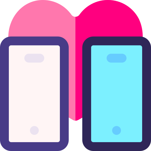 aplicación de citas Basic Rounded Flat icono