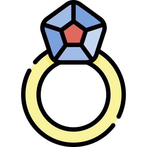 ring Kawaii Lineal color icon
