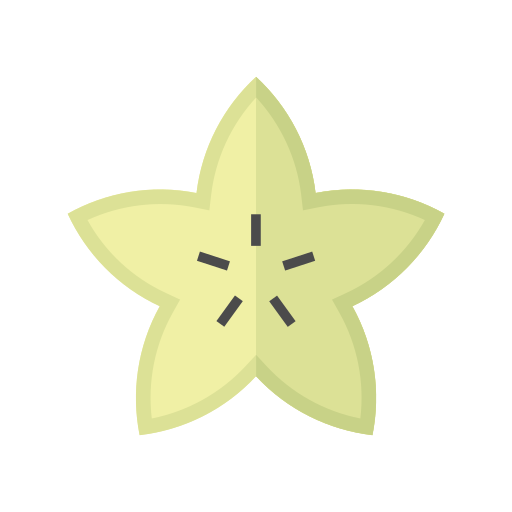 Carambola Generic Flat icon