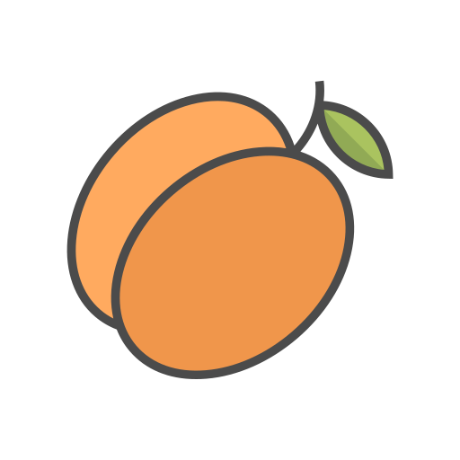 Apricot Generic Outline Color icon