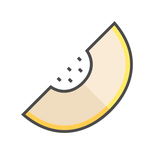 melon Generic Outline Color ikona