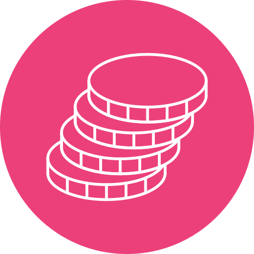 Money stack Generic Circular icon
