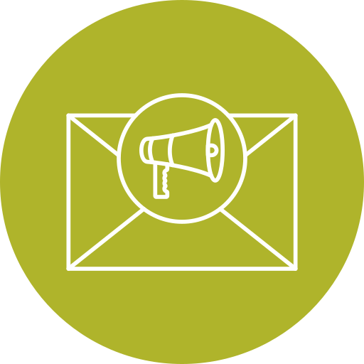 Email marketing Generic Circular icon