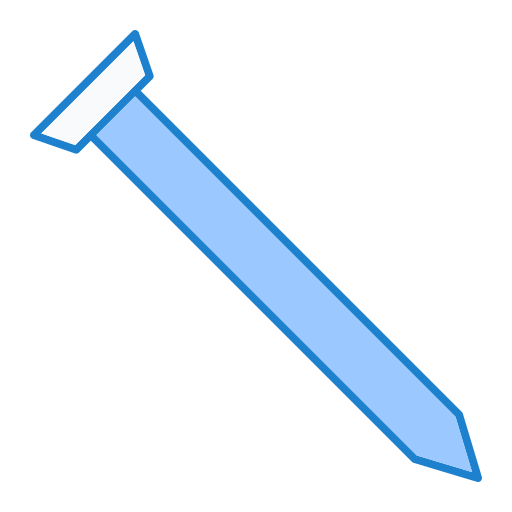 Nail Generic Blue icon