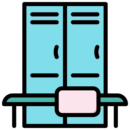 Locker Generic Outline Color icon